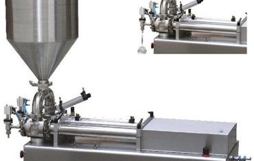 সান্দ্র তরল জন্য ডুয়াল হেড পিস্টন ফিলার