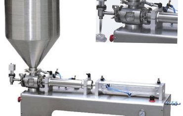 একক মাথা পিস্টন ফিলার viscous তরল