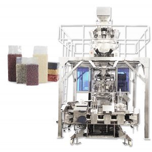 শস্যের জন্য স্বয়ংক্রিয় ইট টাইপ ভ্যাকুয়াম ব্যাগ তৈরি ফিলিং প্যাকেজিং মেশিন