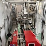 ভাল খবর! নতুন স্বয়ংক্রিয় এক ভ্যাকুয়াম চেম্বার ইটের ব্যাগ তৈরির ফিলিং মেশিন ডেলিভারির জন্য প্রস্তুত